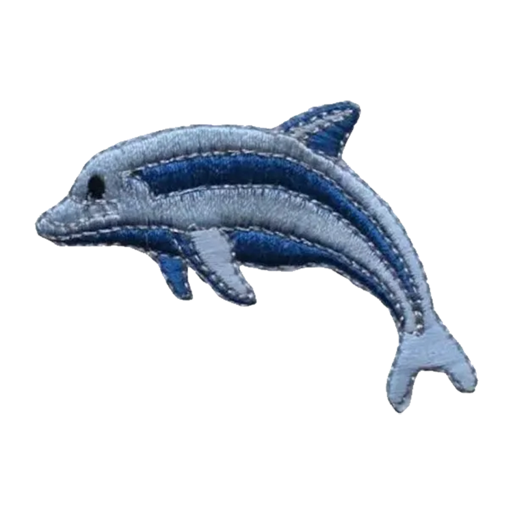 Dolphin Fish Embroidery Design