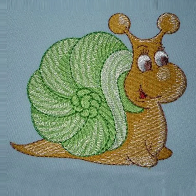 Embroidered Patch Kids Cartoon Snail